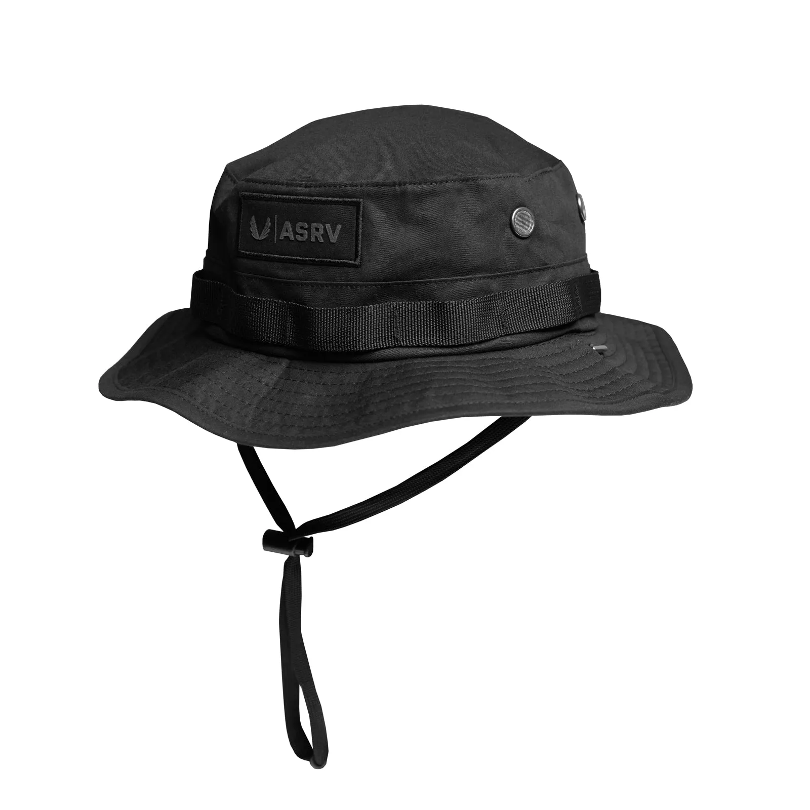 0549. Vented Boonie Hat - Black ASRV