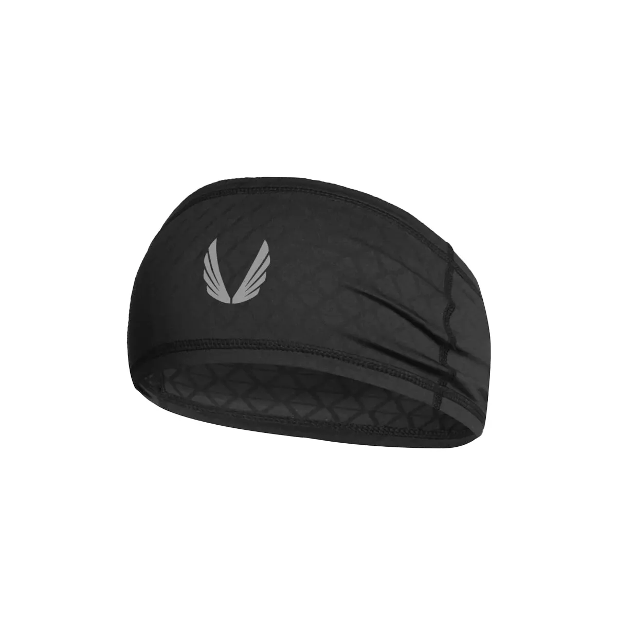 0629. ASRV x Outlast Phase Change Headband - Black "Reflective Wings" ASRV
