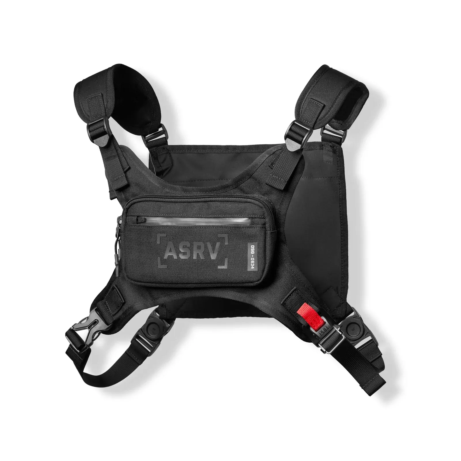 0634. Waterproof Cordura Conditioning Chest Pack - Black ASRV