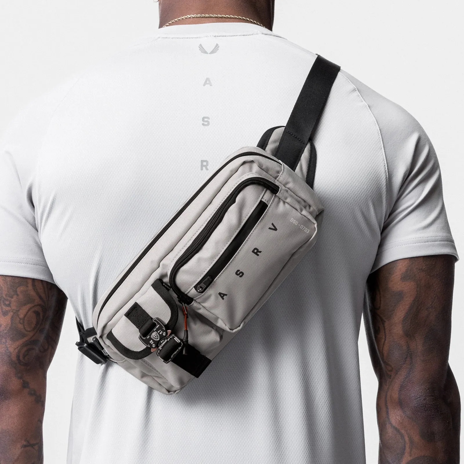 0703. Cordura Tech Crossbody Pack - Chai ASRV