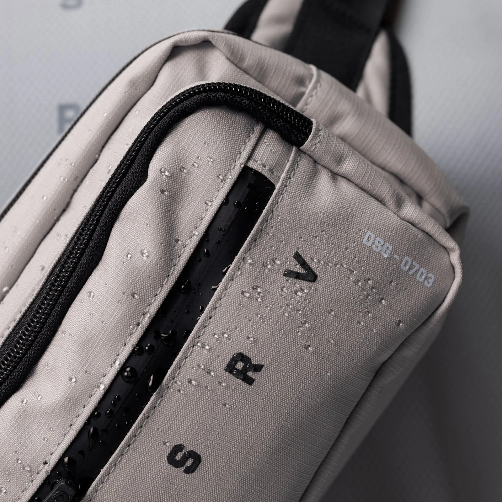 0703. Cordura Tech Crossbody Pack - Chai ASRV