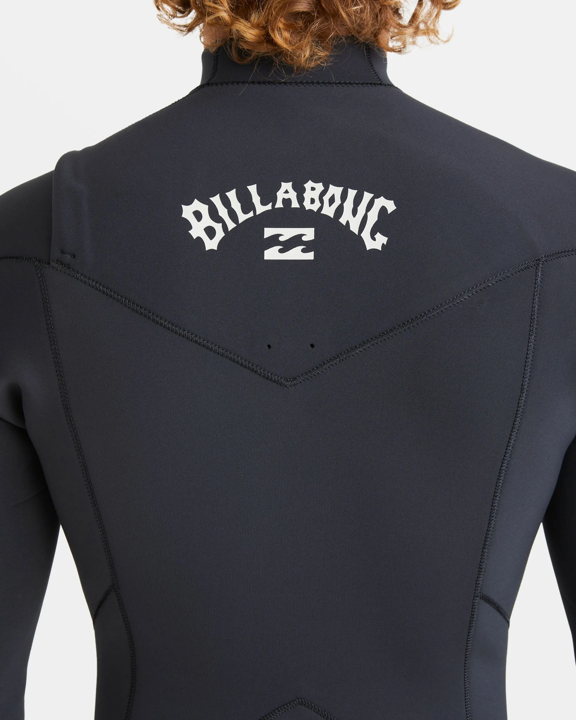 2/2mm Absolute Natural Upcycler GBS Chest Zip Long Sleeve Springsuit - Black Billabong