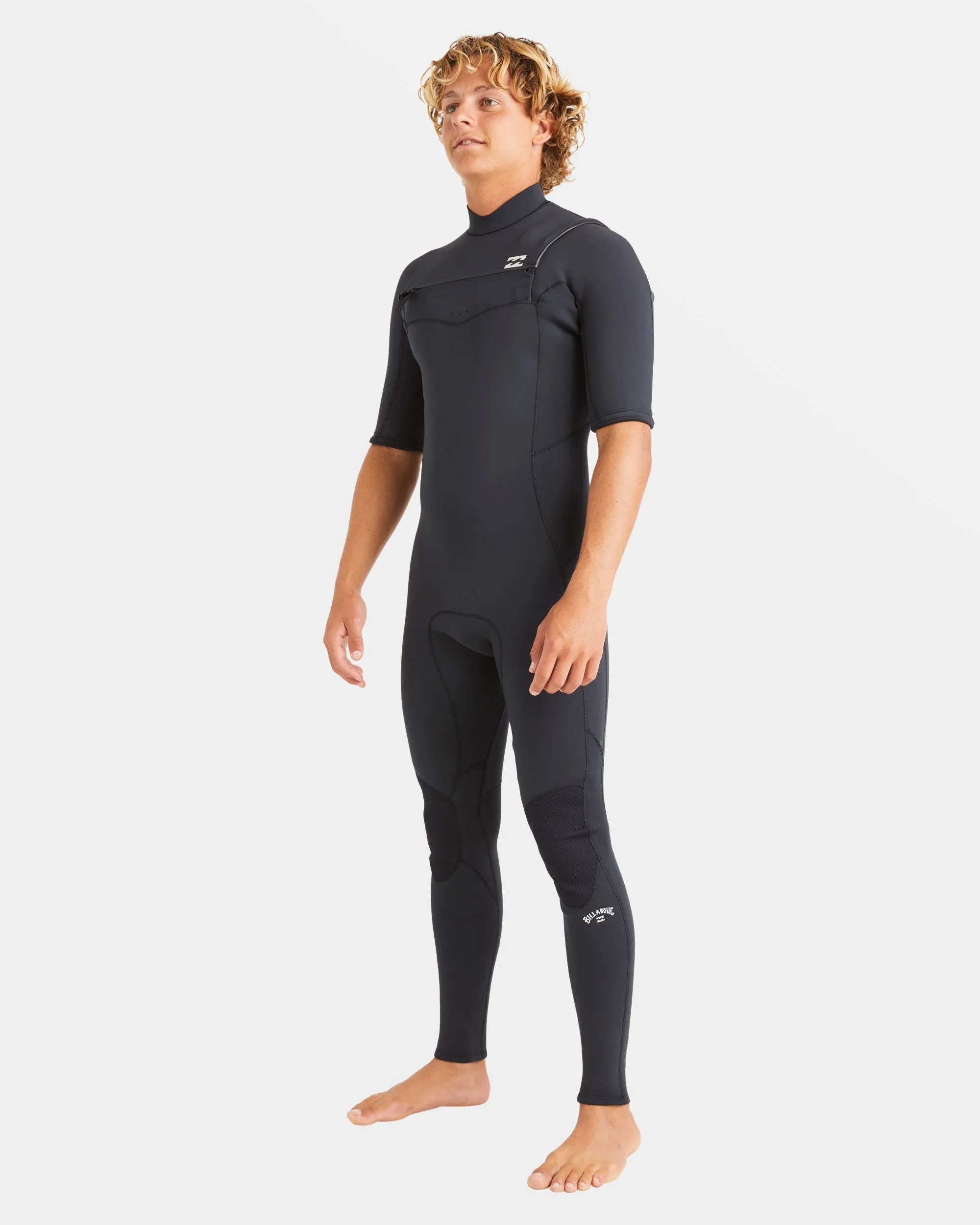 2/2mm Absolute Natural Upcycler GBS Chest Zip Wetsuit - Black Billabong