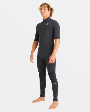2/2mm Absolute Natural Upcycler GBS Chest Zip Wetsuit - Black Billabong