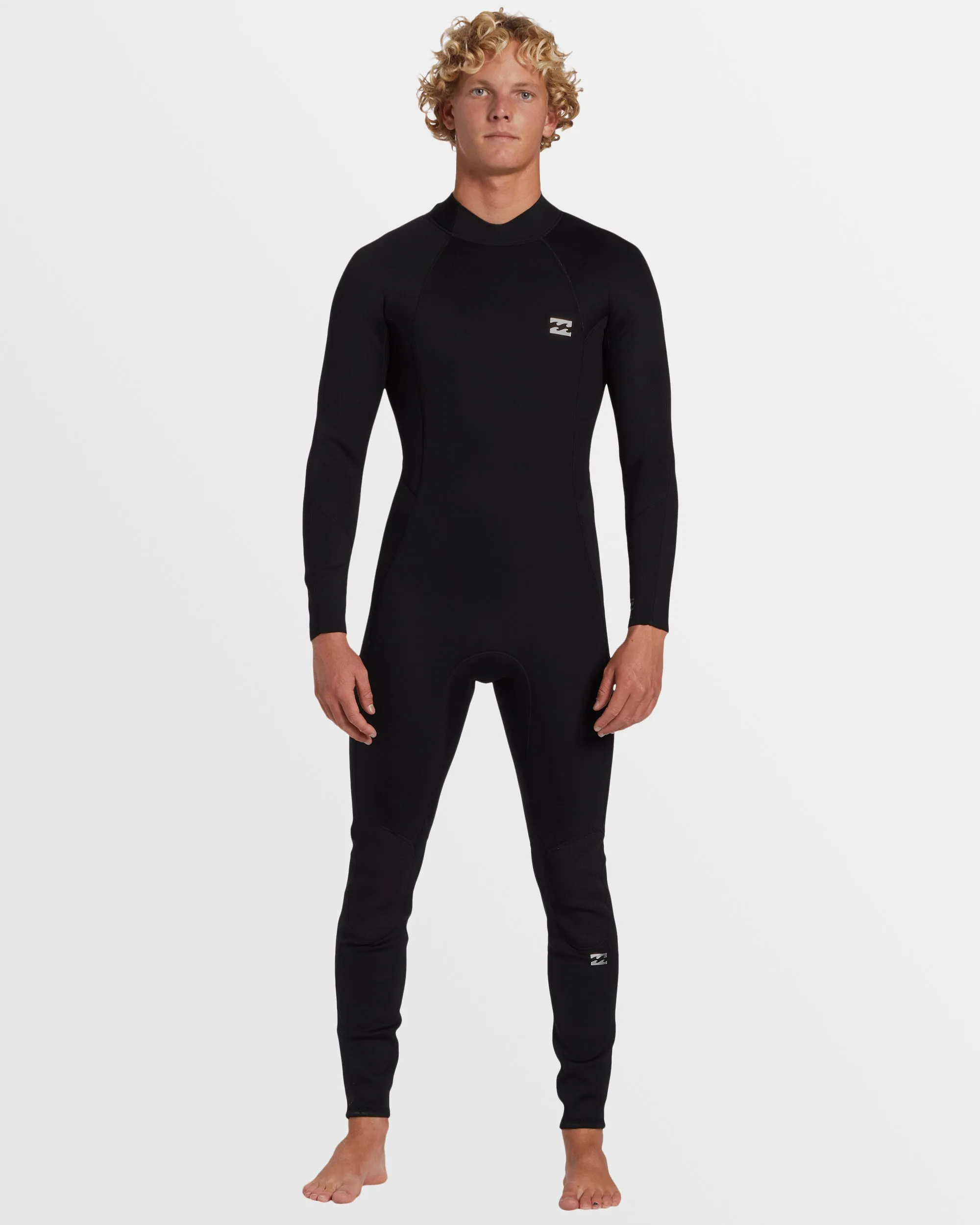 3/2mm Foil GBS Back Zip Wetsuit - Black Billabong