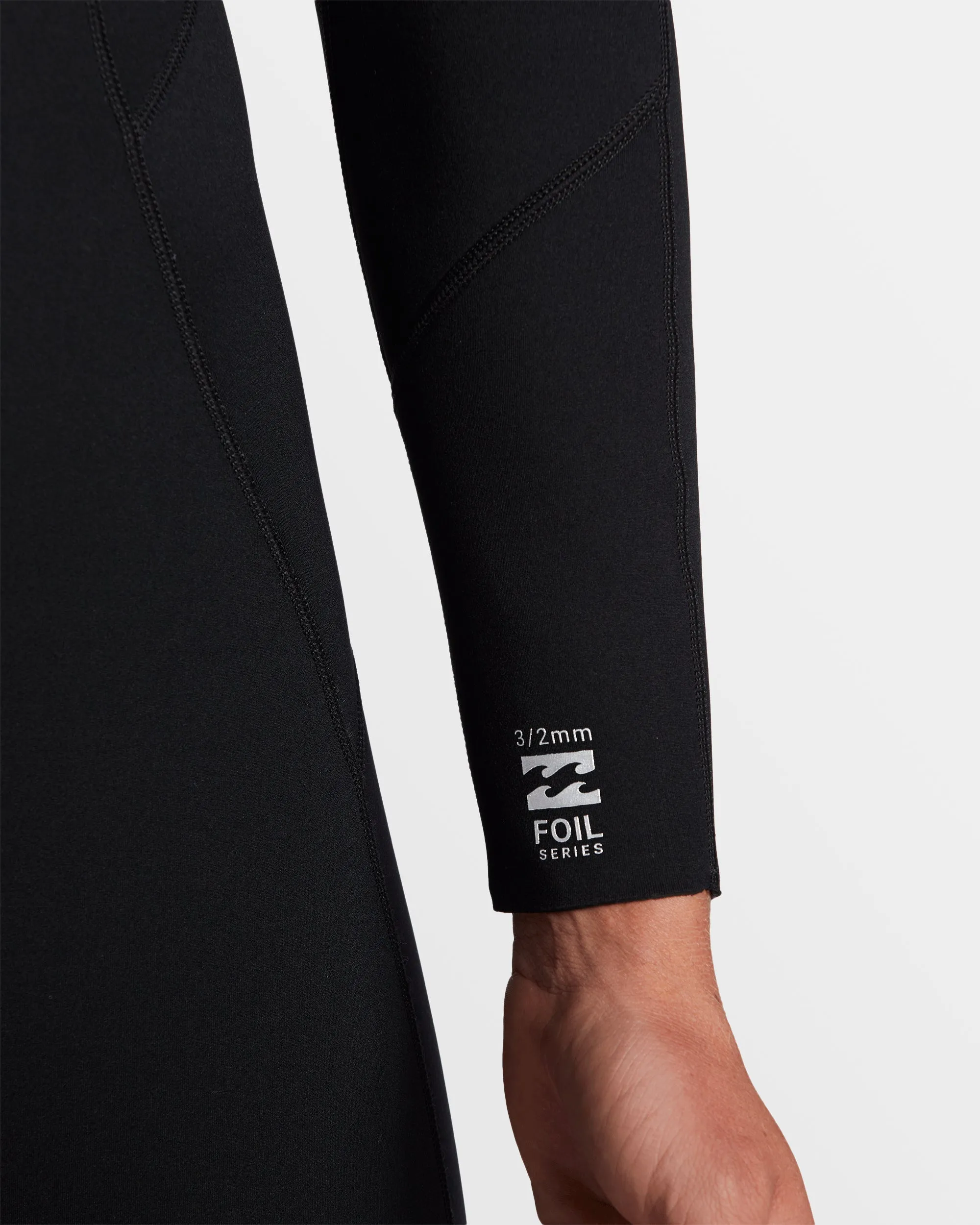 3/2mm Foil GBS Back Zip Wetsuit - Black Billabong