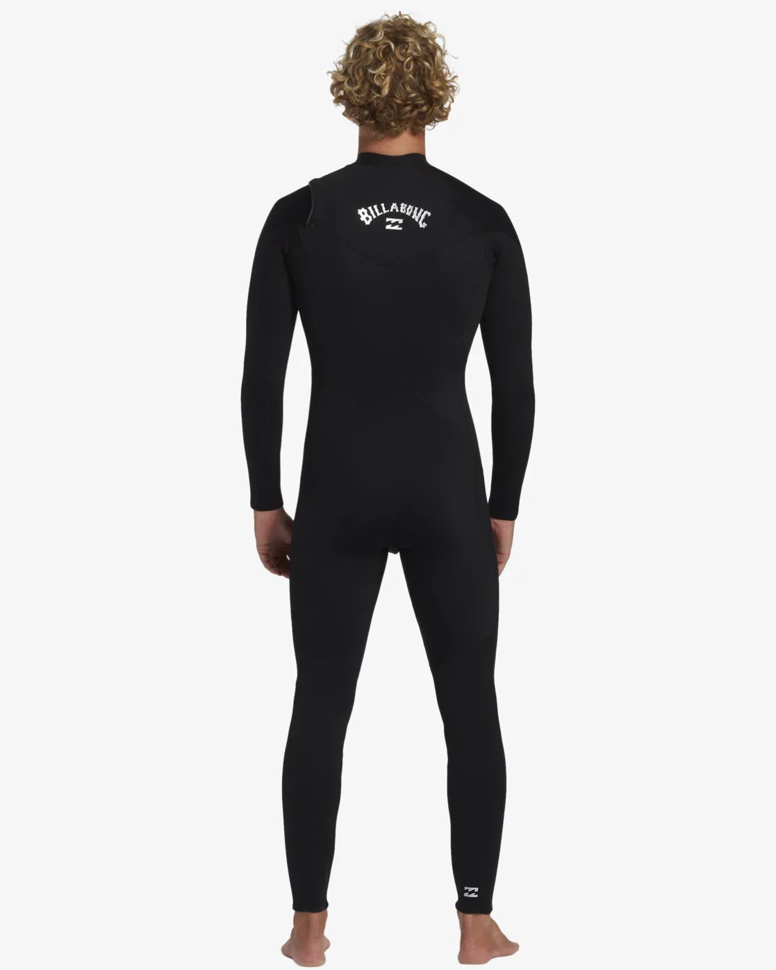 3/2mm Foil GBS Chest Zip Wetsuit - Black Billabong