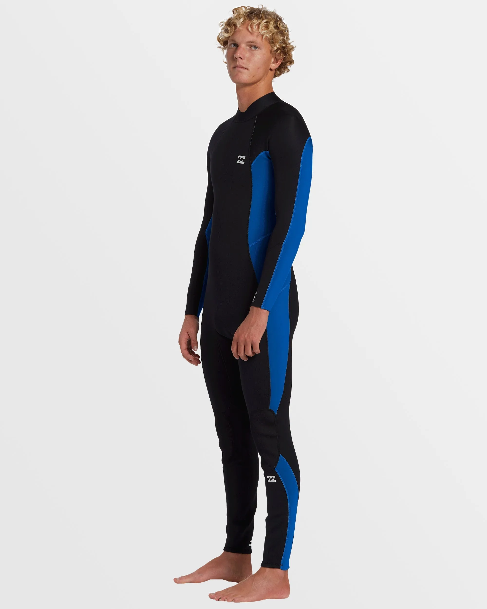 4/3mm Foil GBS Back Zip Wetsuit - Mid Blue Billabong