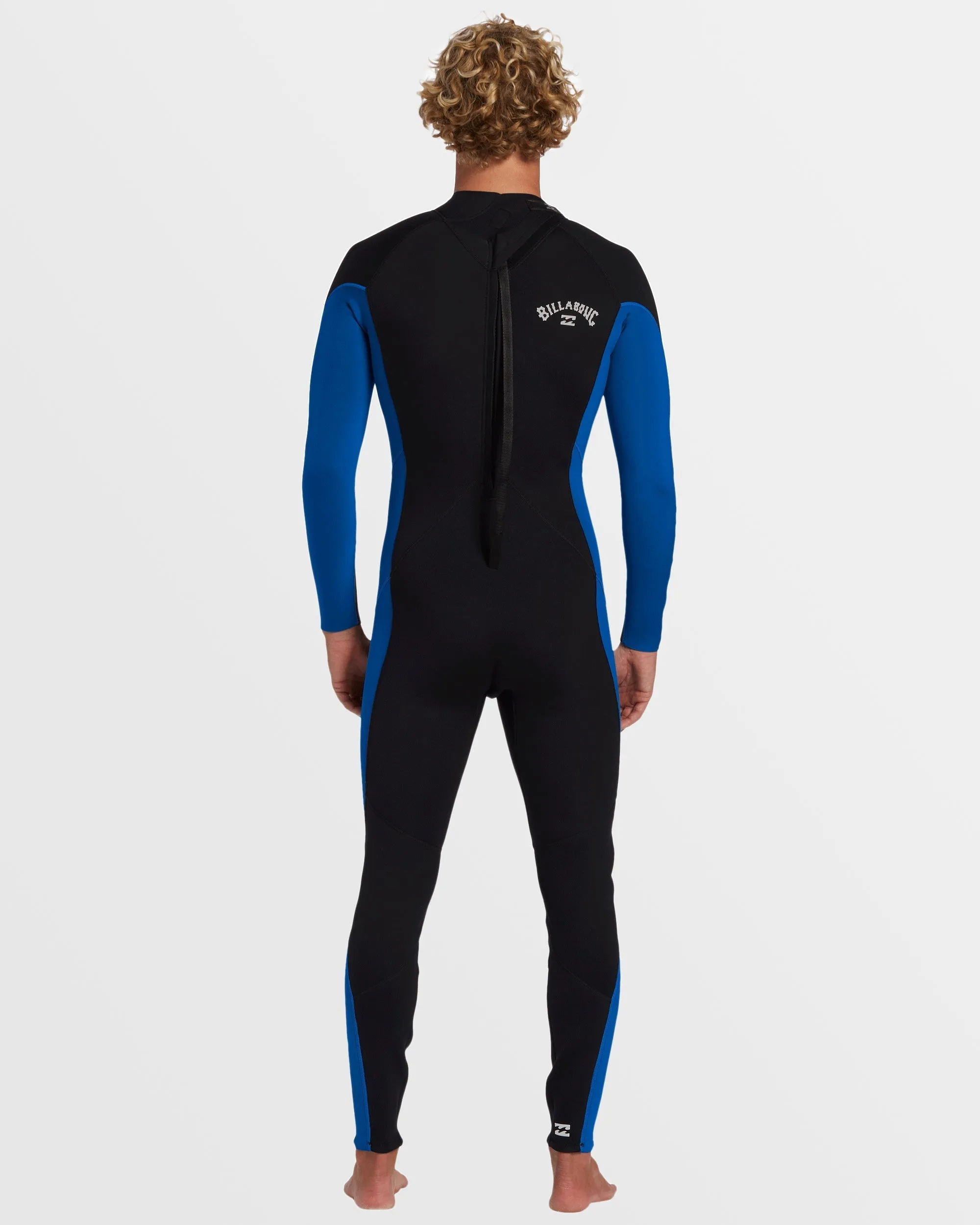 4/3mm Foil GBS Back Zip Wetsuit - Mid Blue Billabong