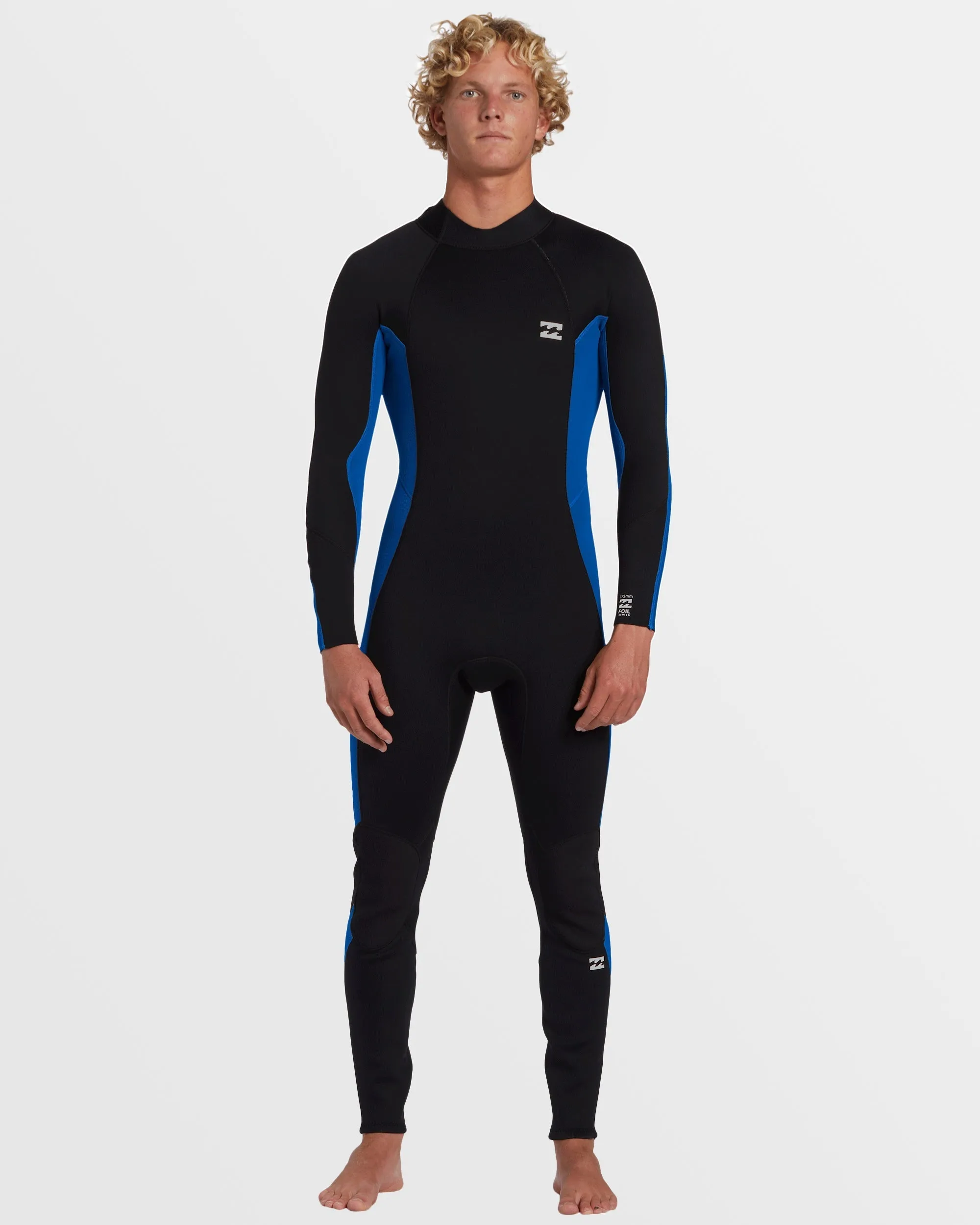 4/3mm Foil GBS Back Zip Wetsuit - Mid Blue Billabong