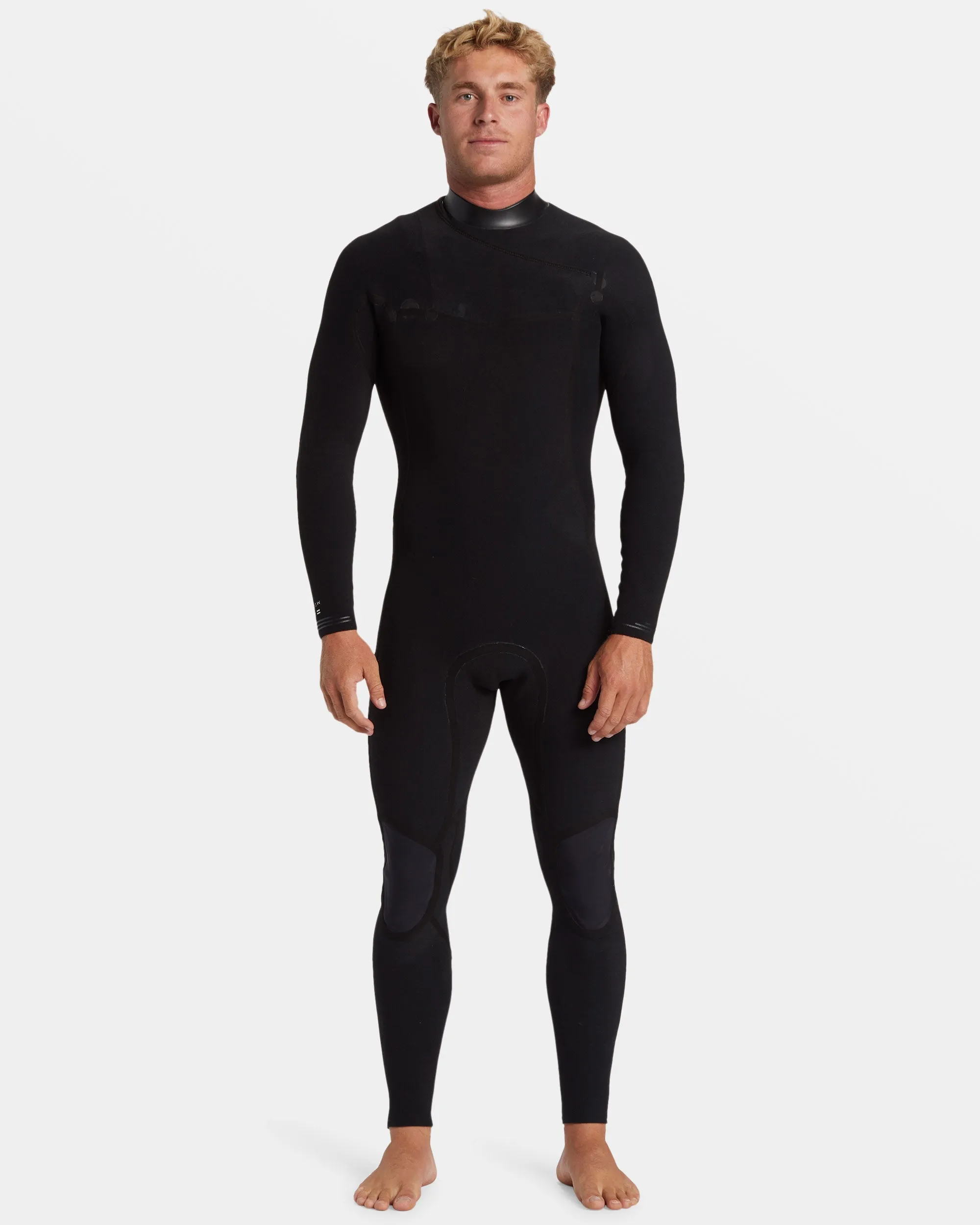 4/3mm Revolution Natural Upcycler GBS Chest Zip Wetsuit - Black Billabong