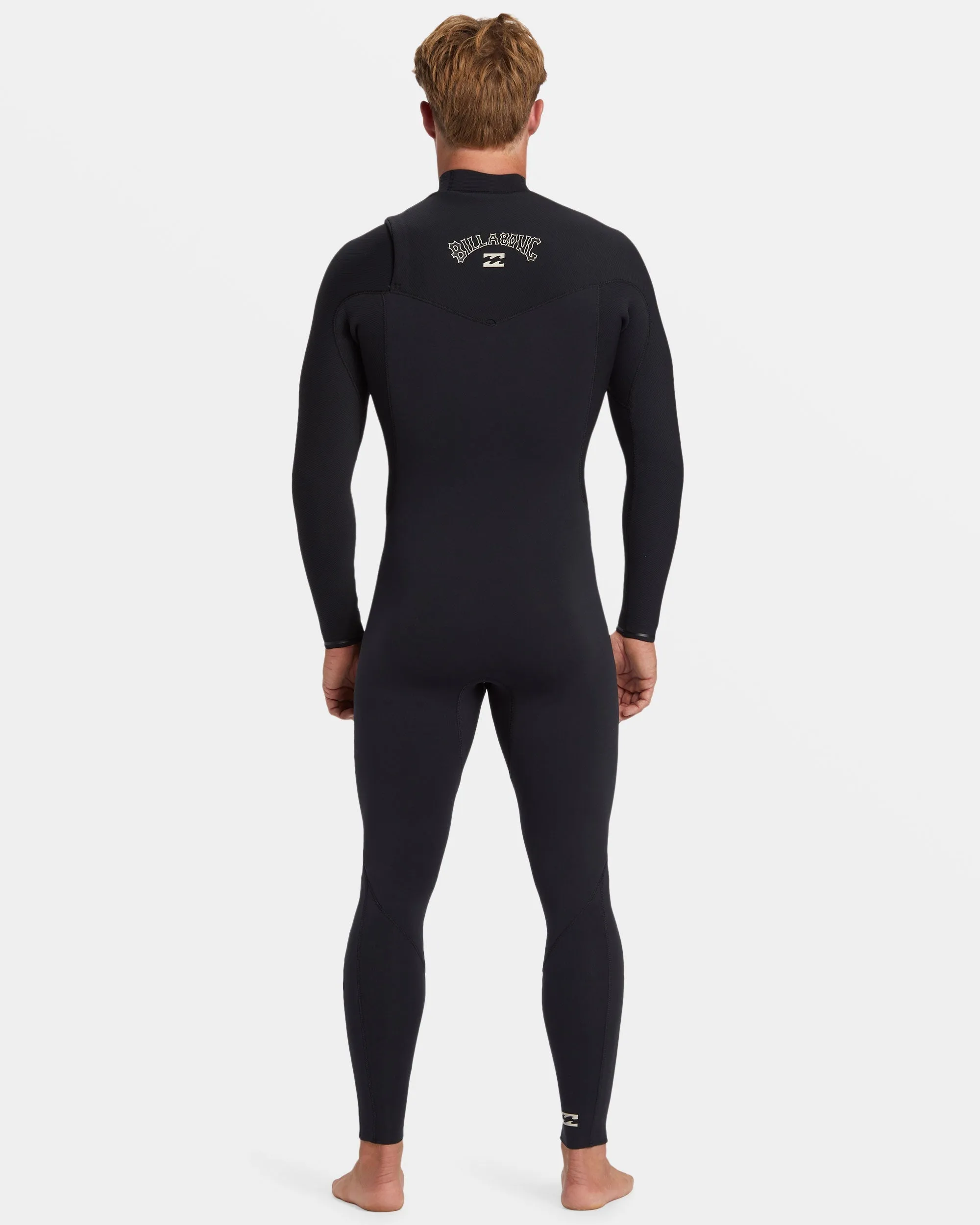 4/3mm Revolution Natural Upcycler GBS Chest Zip Wetsuit - Black Billabong