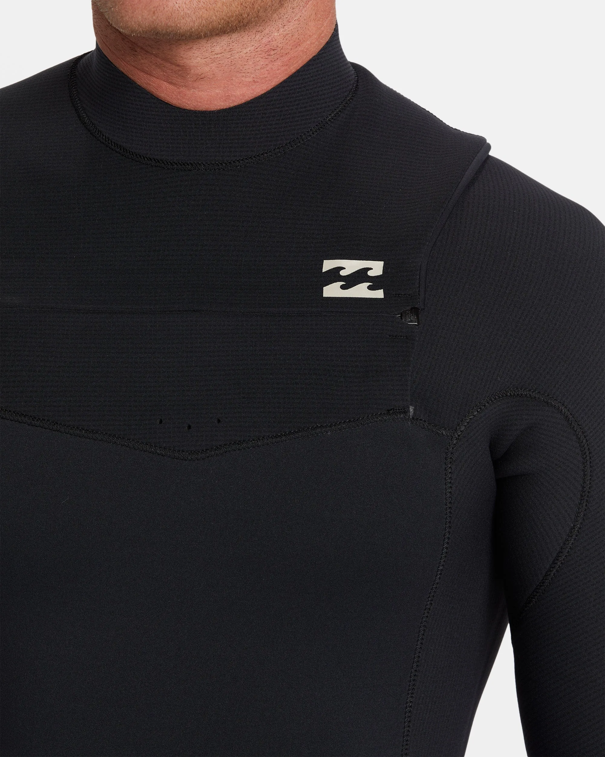 4/3mm Revolution Natural Upcycler GBS Chest Zip Wetsuit - Black Billabong