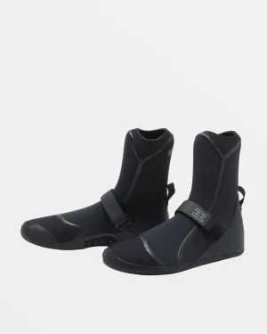 5mm Furnace Upcycler Welded Round Toe Wetsuit Boots - Black Billabong