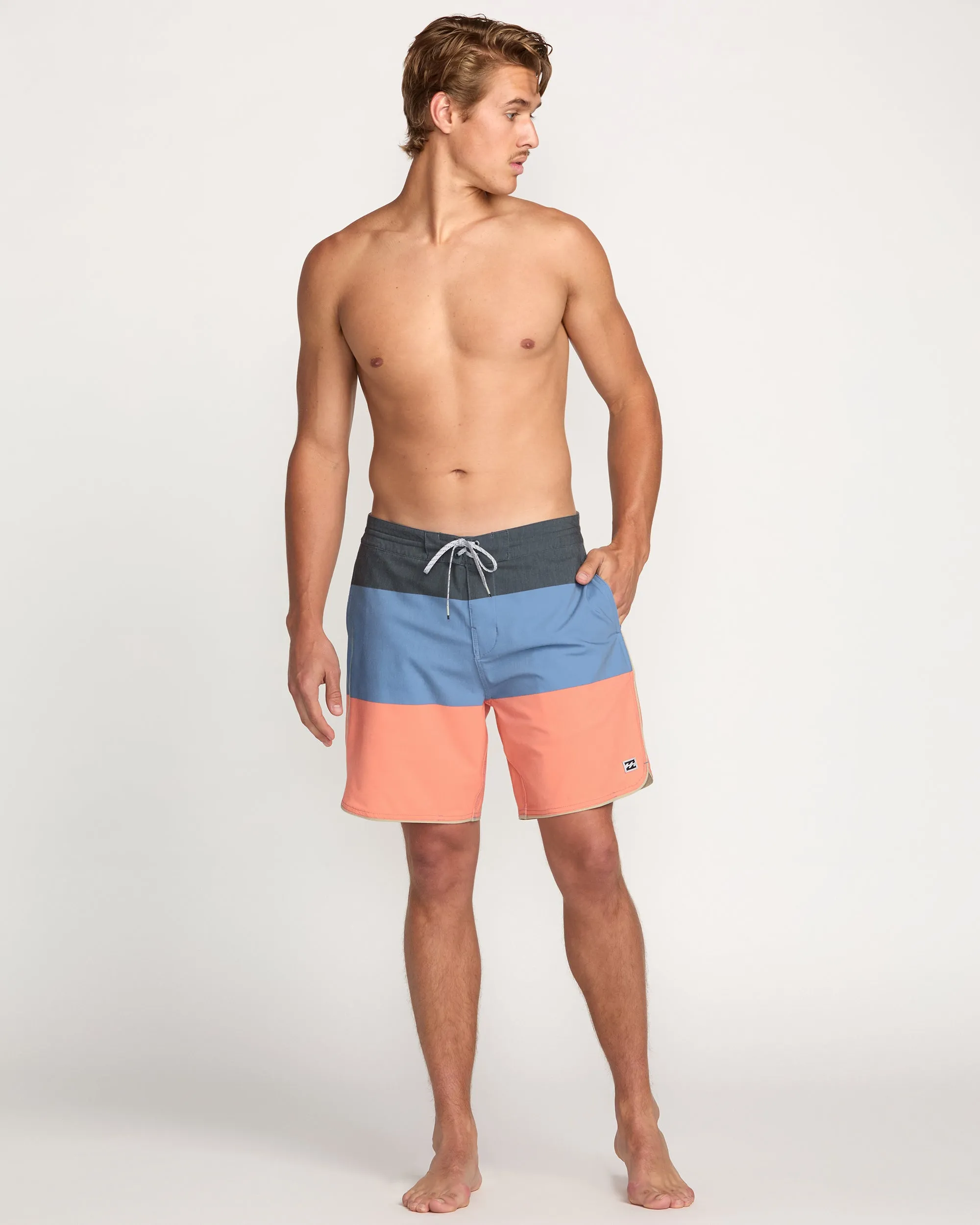 73 Lo Tide 18" Boardshorts - Deep Blue Billabong