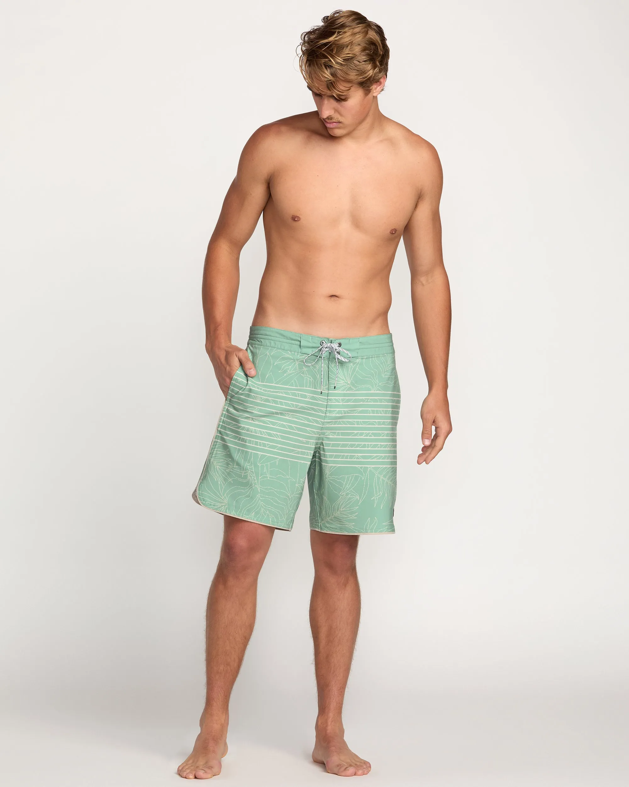73 Lo Tide 18" Boardshorts - Mist Green Billabong