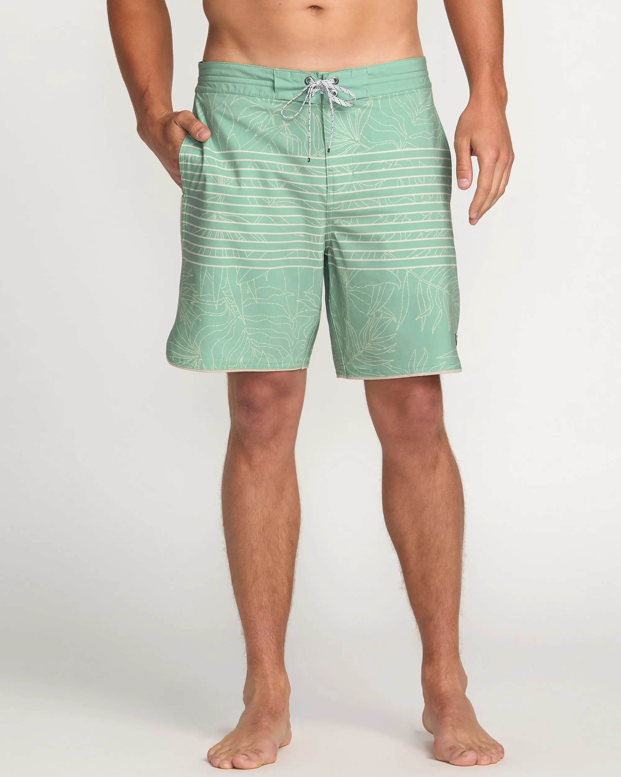 73 Lo Tide 18" Boardshorts - Mist Green Billabong