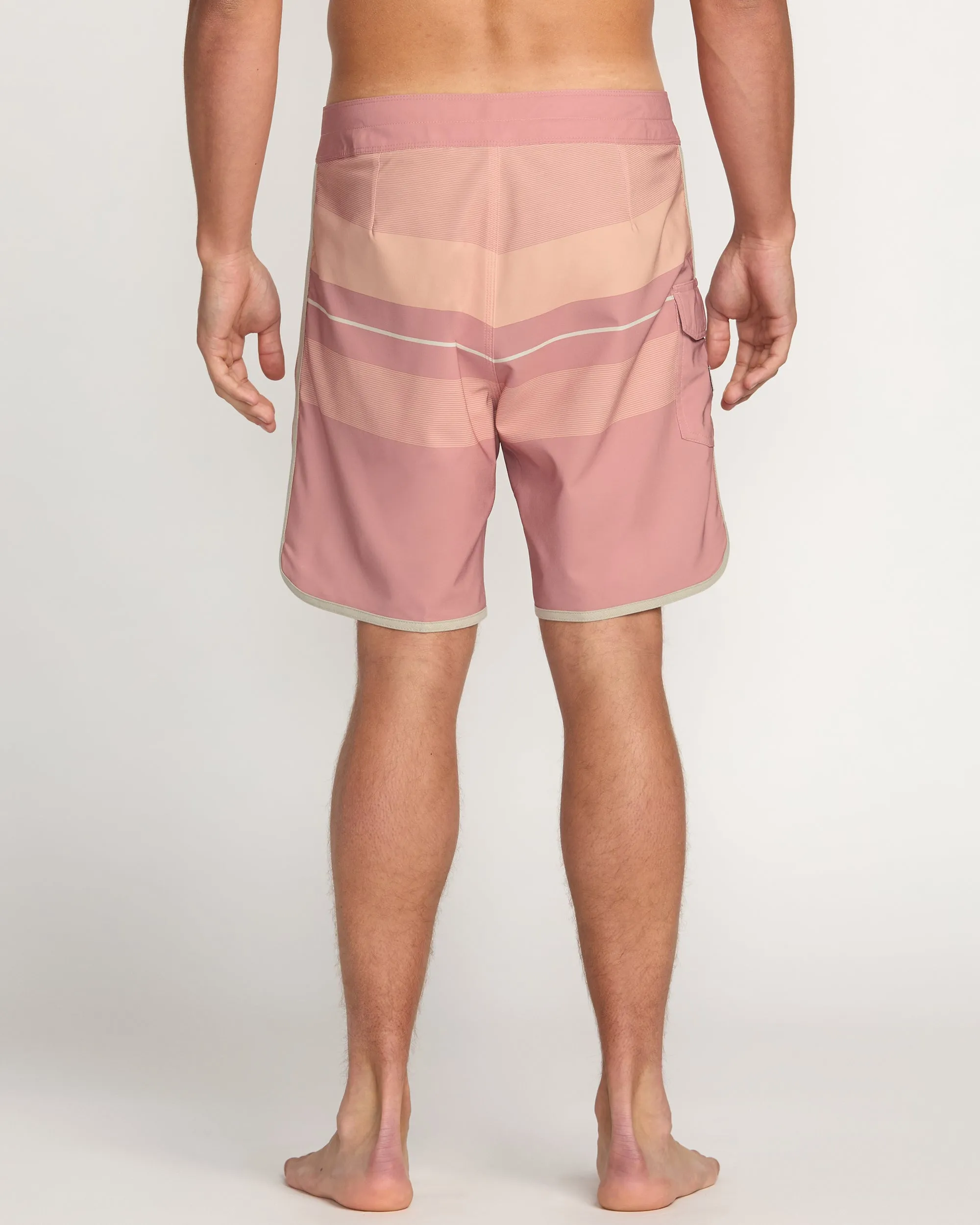 73 Pro Performance 18" Boardshorts - Dusty Pink Billabong