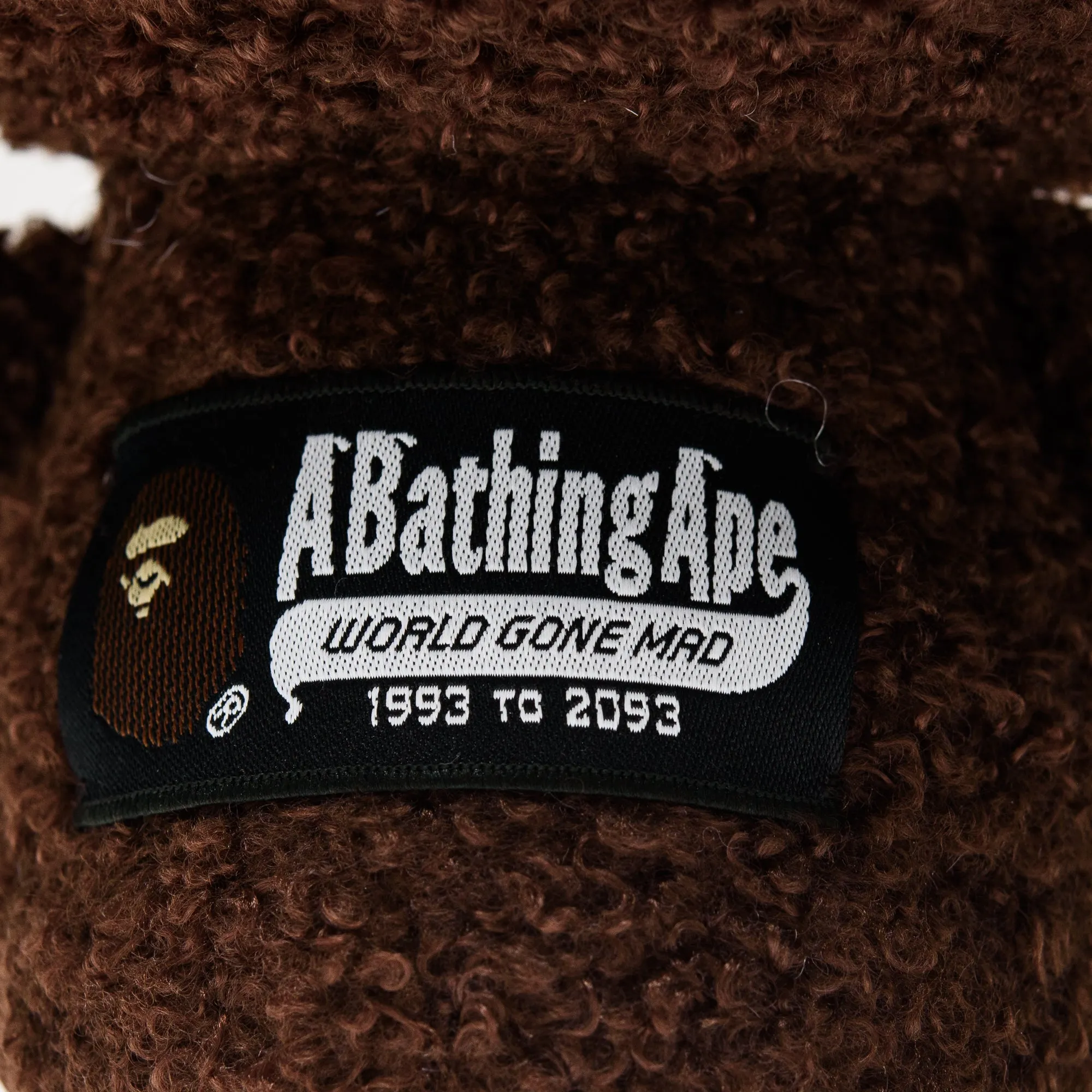 A Bathing Ape Baby Milo Plush Doll - Brown