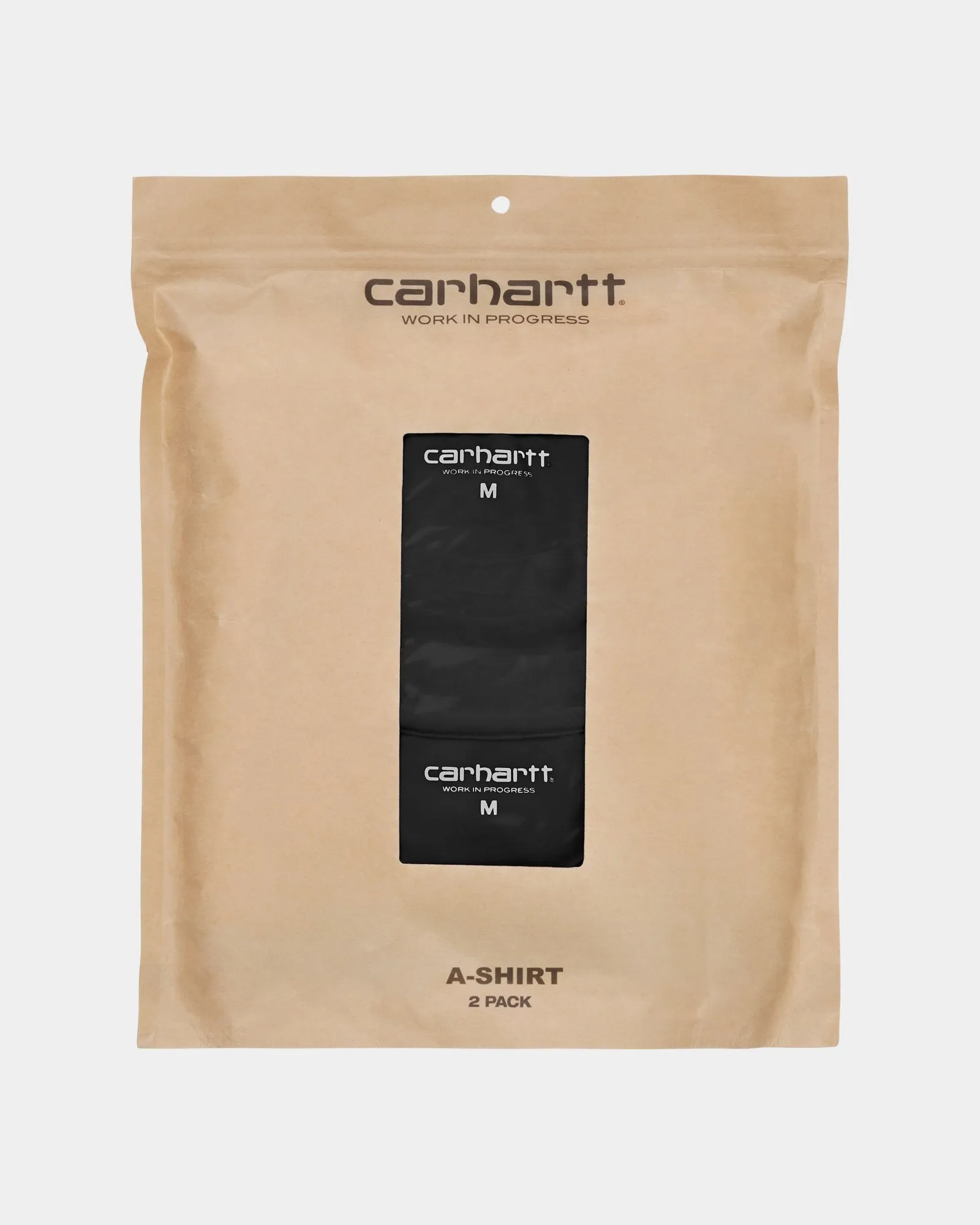 A-Shirt (2 Pack) | Black   Black Carhartt WIP