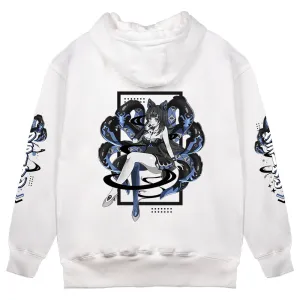 Abelia Release The Kraken White Hoodie