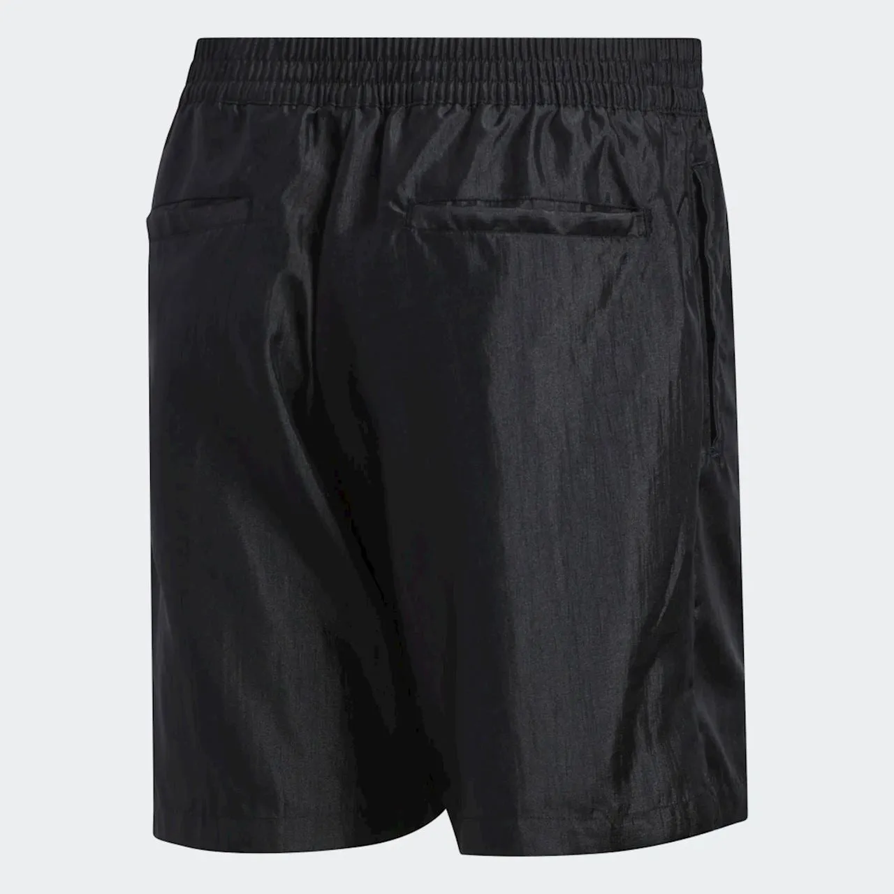 Adidas Adult Unisex Skateboarding Satin Shorts, Black