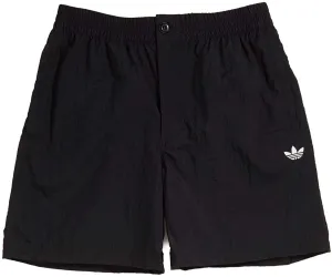 Adidas Adult Unisex Skateboarding Satin Shorts, Black