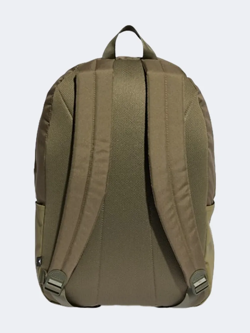 Adidas Classic 3 Bar Logo Men Training Bag Olive Strata/Black