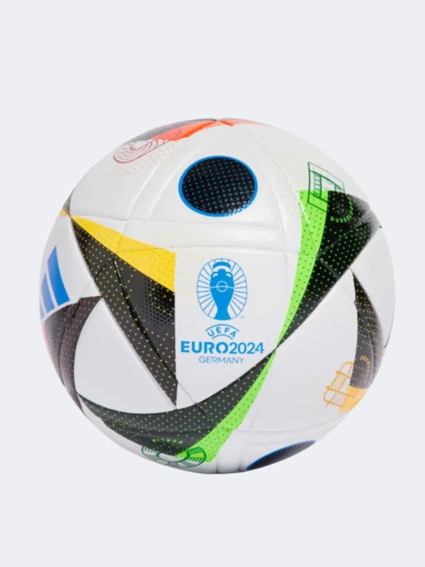 Adidas Euro 24 League  Unisex Football Ball White/Black/Blue