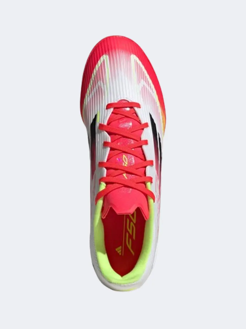 Adidas F 50 League Tf Men Football Shoes White/Black/Yellow