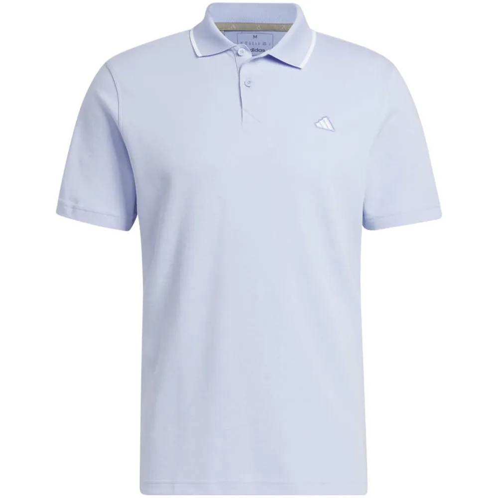 adidas Go-To Pique Polo Shirt - Blue Dawn