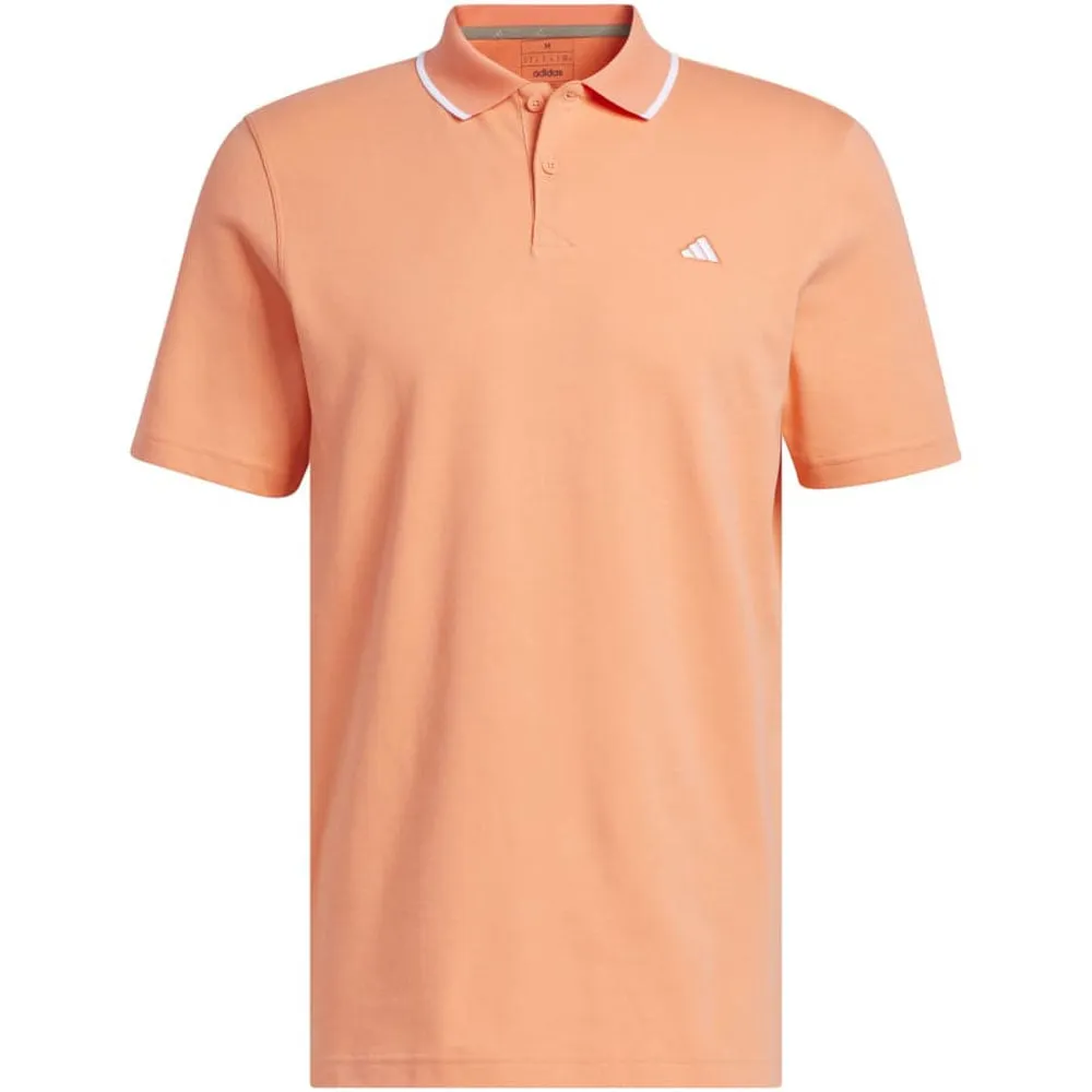 adidas Go-To Pique Polo Shirt - Coral Fusion