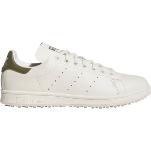 adidas Golf Originals Stan Smith Spikeless Shoes - Off White/Olive Strada/Off White