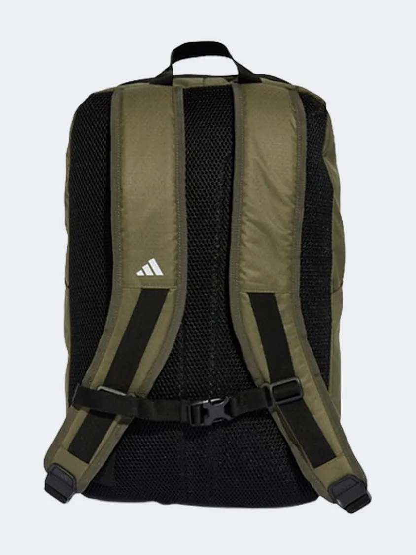 Adidas Men Training Bag Olive Strata/White