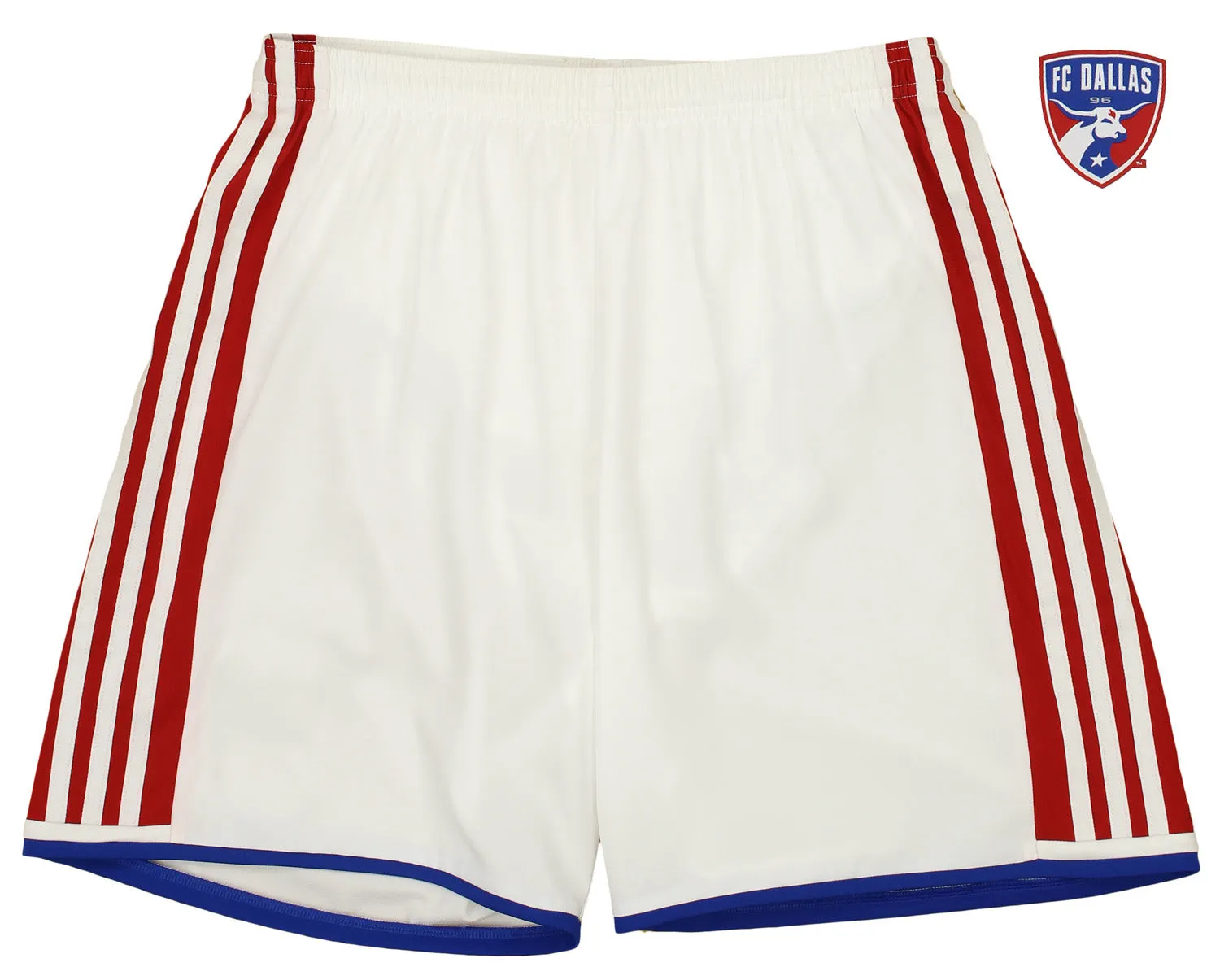 adidas MLS Men's Adizero Team Color Short, FC Dallas- White