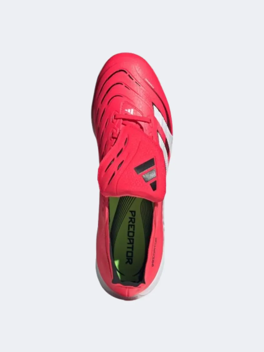 Adidas Predator League Fold Over Tongue Men Football Shoes Red/White/Black