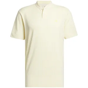 adidas Sport Stripe Polo Shirt - Ivory/Semi Spark
