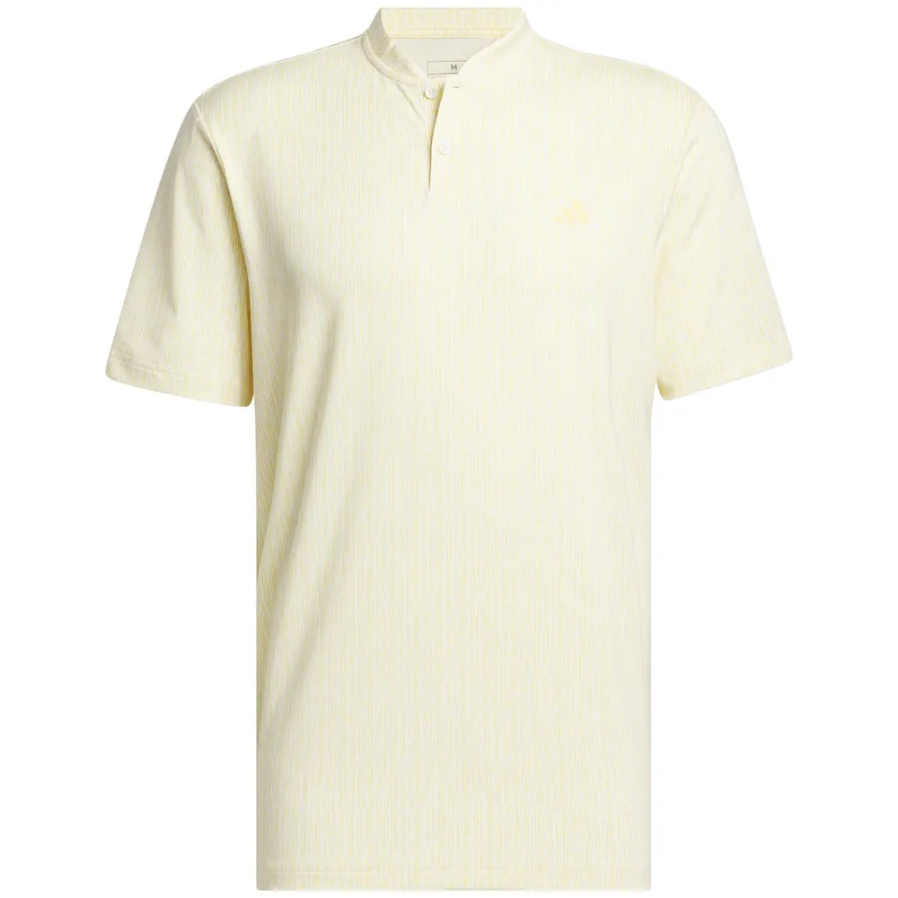 adidas Sport Stripe Polo Shirt - Ivory/Semi Spark
