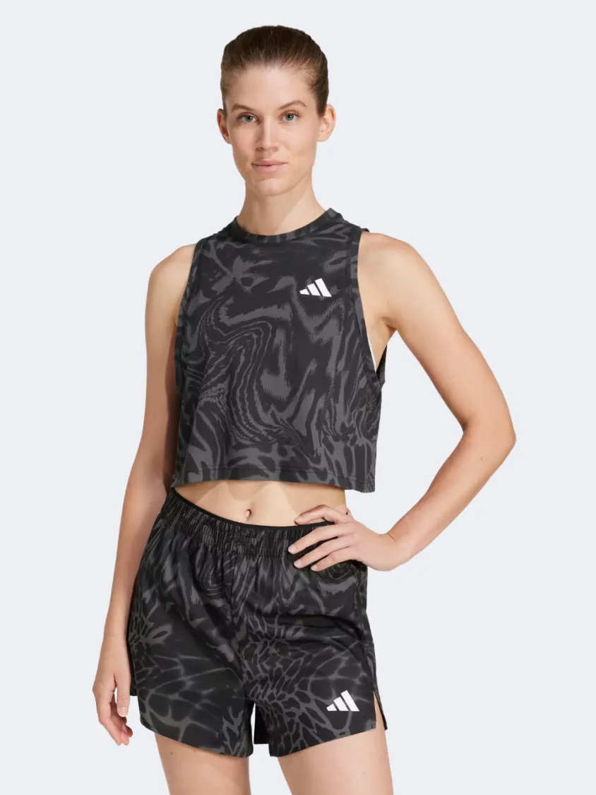 Adidas Train Essentials AOP Women Training Tank Black