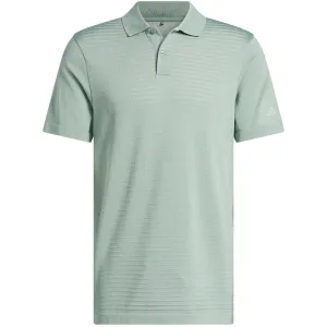 Adidas Ultimate365 Tour Seamless Polo Shirt - Silver Green