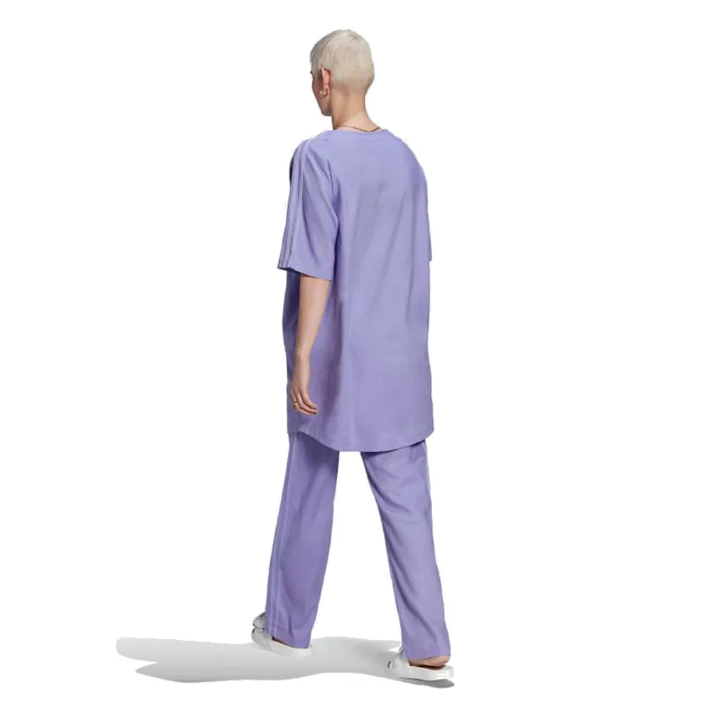 Adidas Women's Linen Baseball Dress, Light Purple