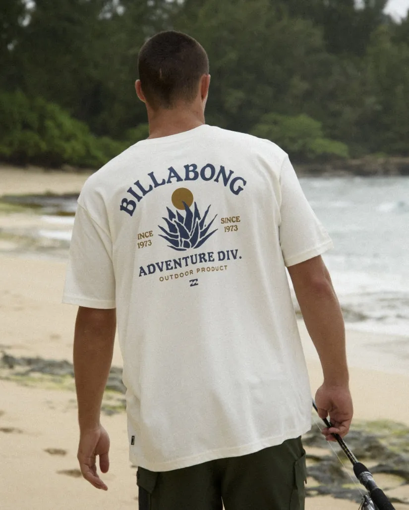 A/Div Agave Tee - Off White Billabong
