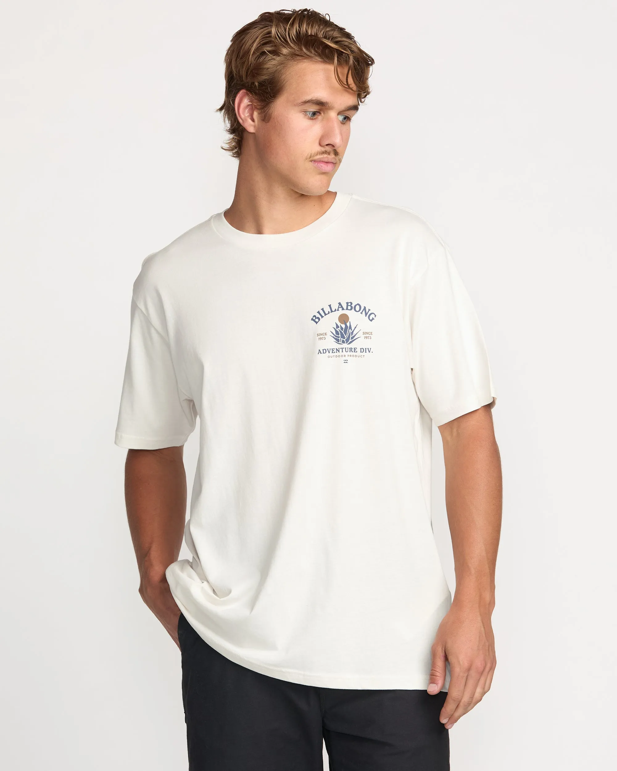 A/Div Agave Tee - Off White Billabong