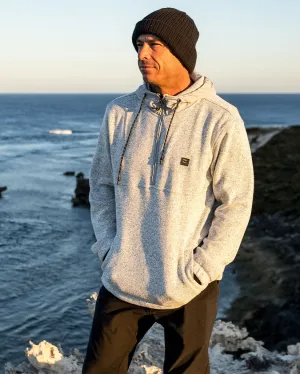 A/Div Boundary Hooded Half-Zip Pullover - Grey Htr Billabong