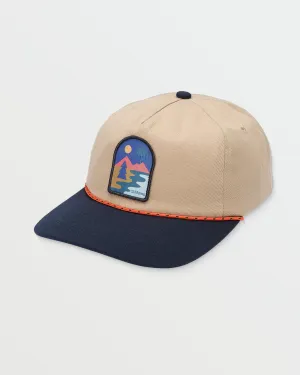 A/Div Strapback Hat - Navy/Khaki Billabong