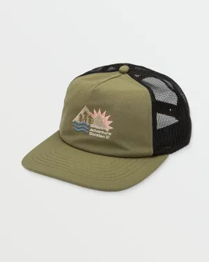 A/Div Trailblaze Trucker Hat - Military Billabong