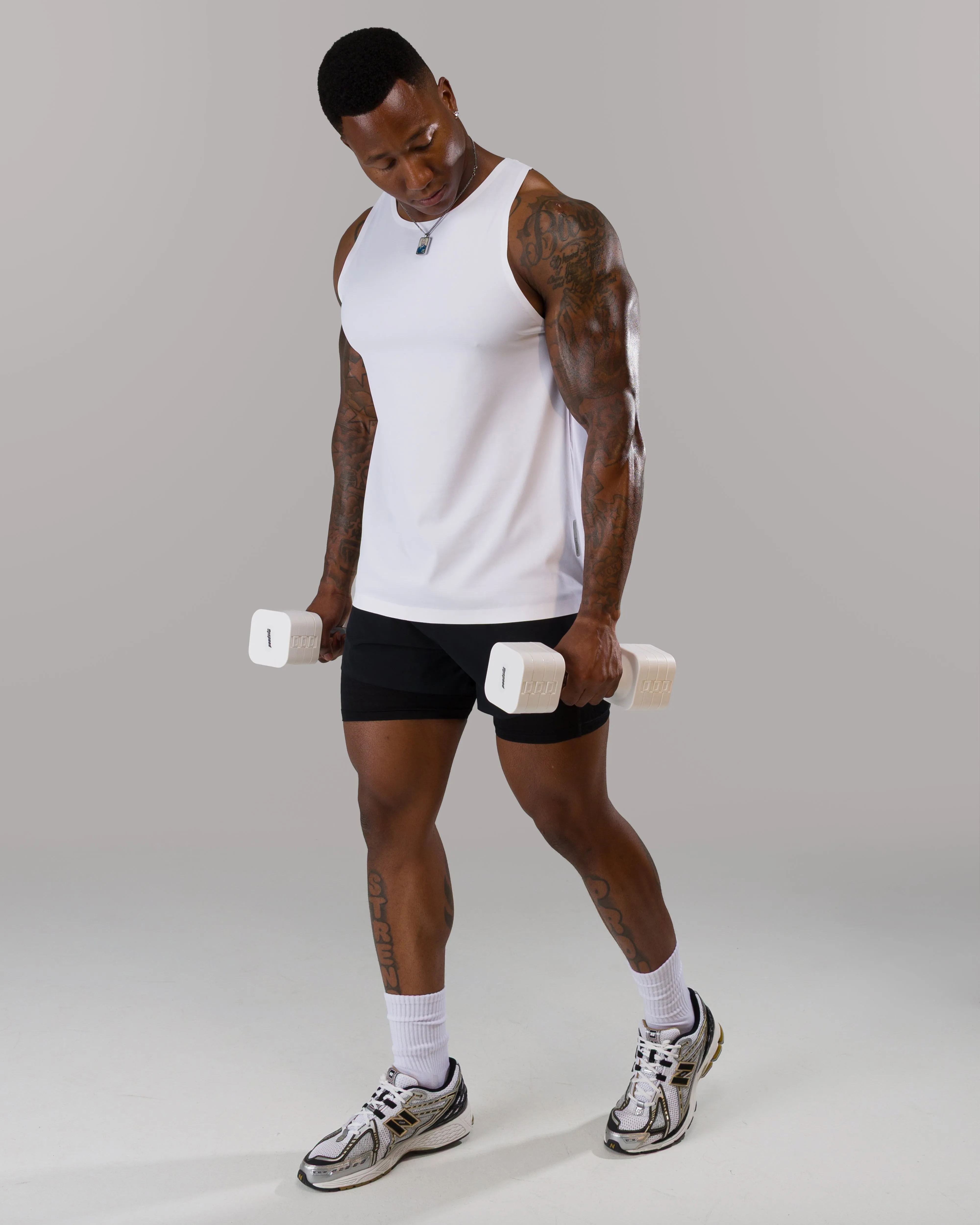 AeroFlex Tank - White Alphalete Athletics