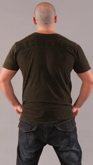 Affliction Streamline Mens Tee Mud
