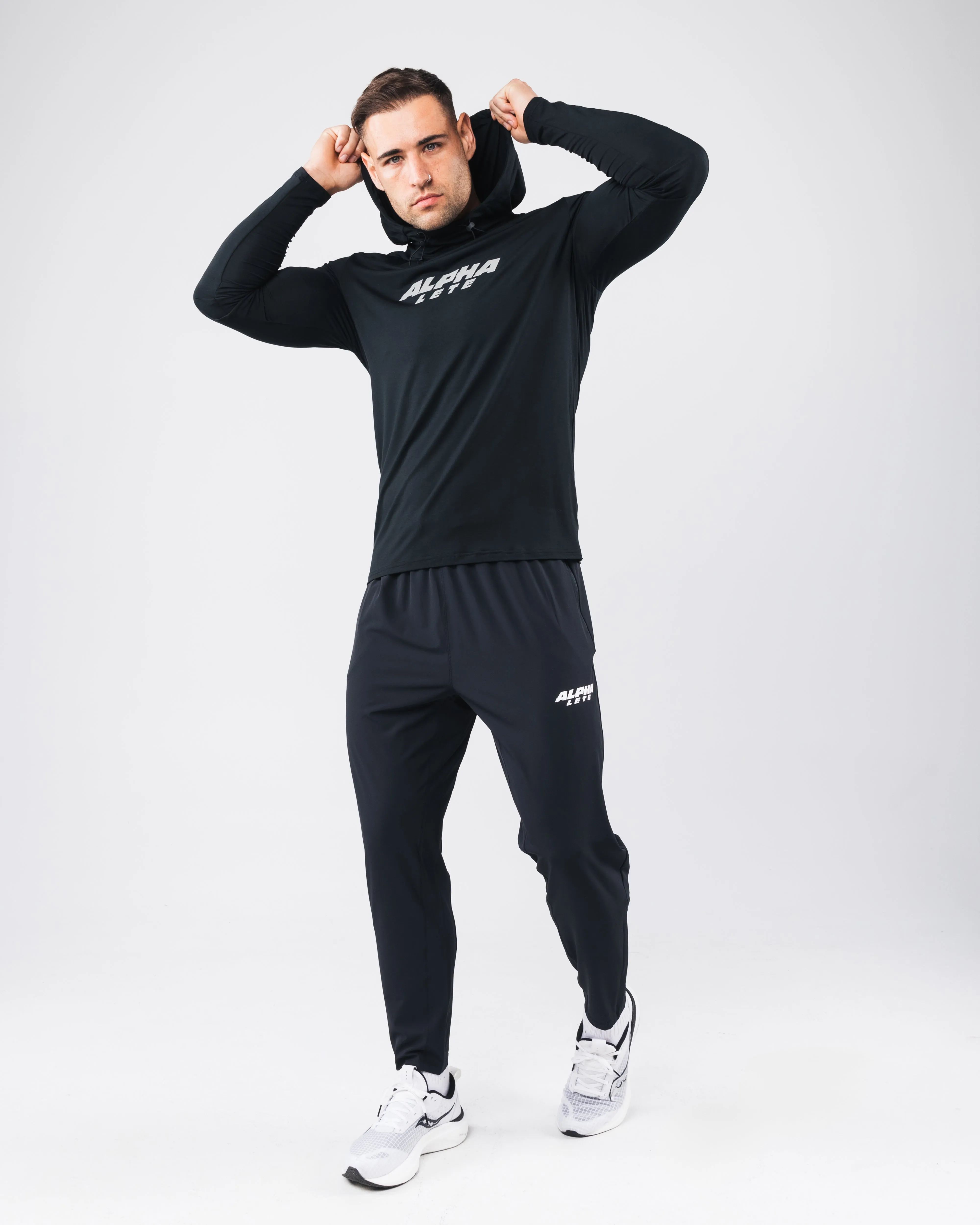 Agility Hoodie - Black Alphalete Athletics