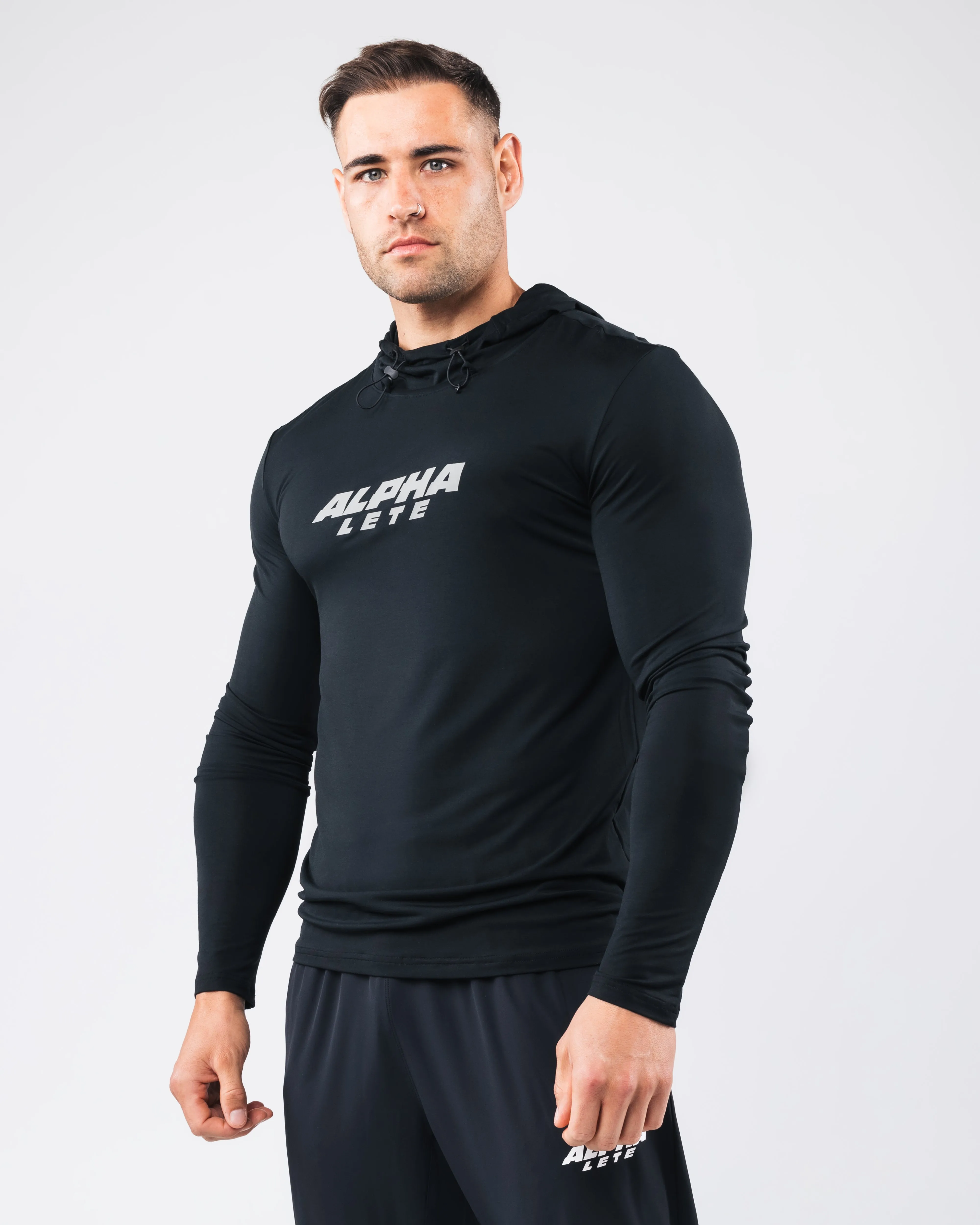 Agility Hoodie - Black Alphalete Athletics